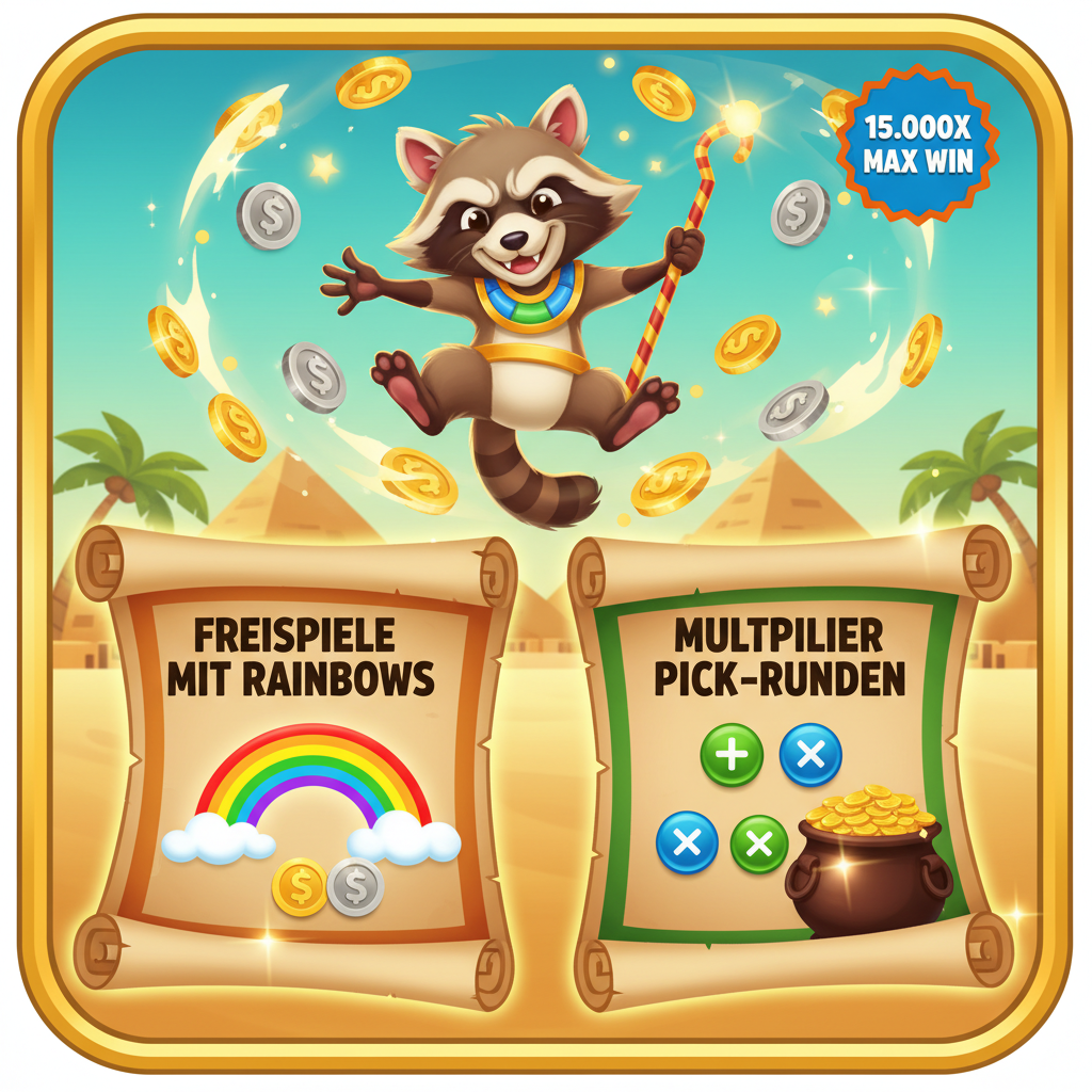 Le Pharaoh Bonusrunde — Freispiele und Multiplikatoren