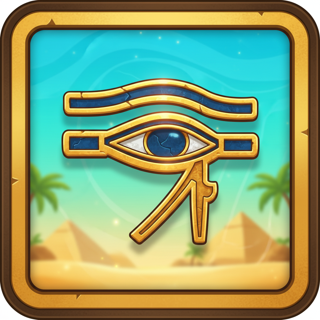 Horus Auge Symbol in Le Pharaoh — zahlt 20x maximum