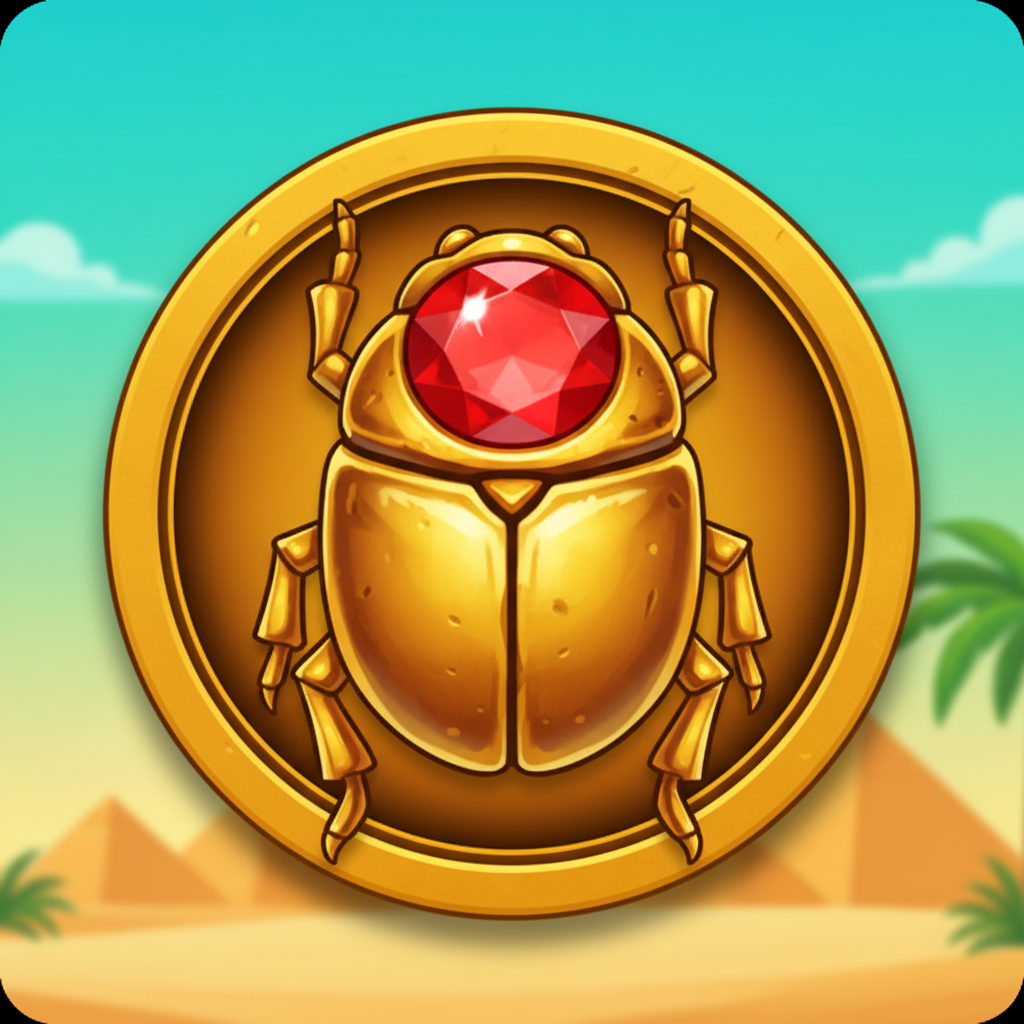 Skarabäus Symbol in Le Pharaoh — zahlt 50x maximum