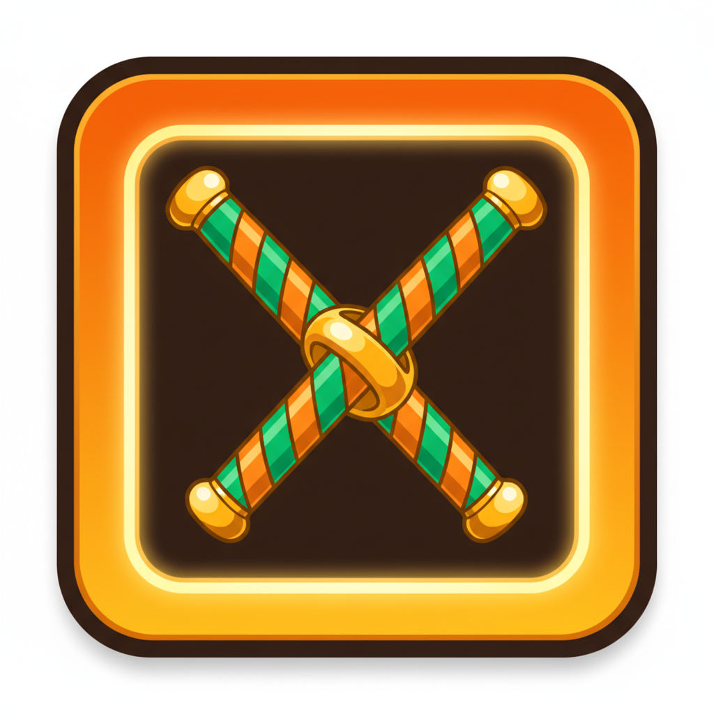 Gekreuzte Zepter Symbol in Le Pharaoh — zahlt 10x maximum